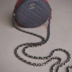 Chanel CC Round Triple Zip Crossbody Bag
