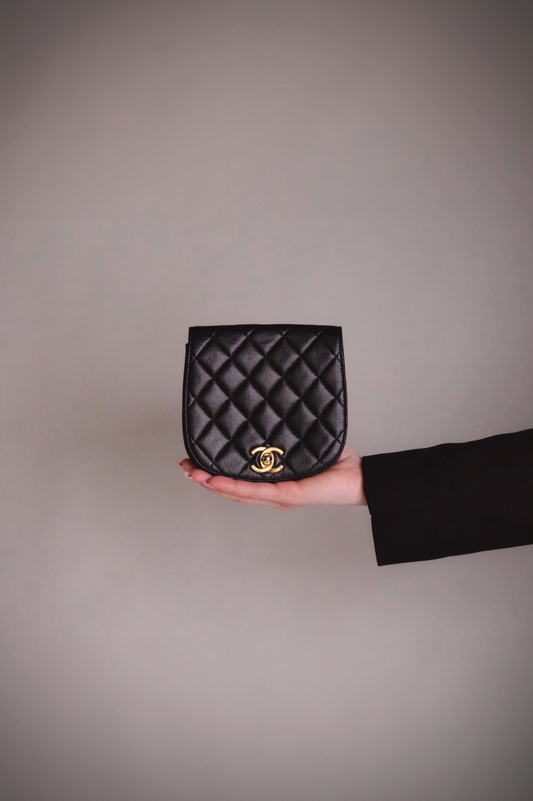 Chanel Matelassé Turn-Lock Waist Bag