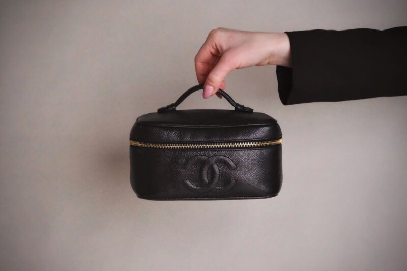 Chanel Caviar Beauty Case